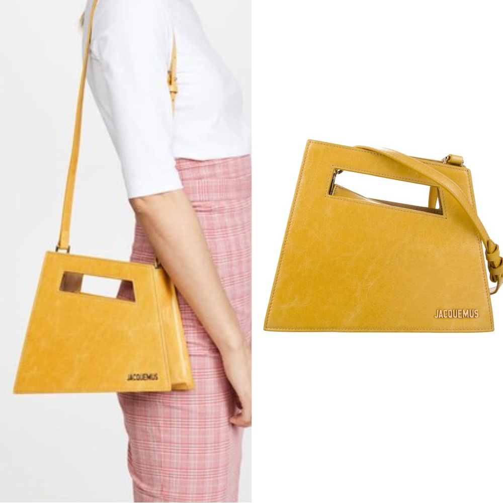 Jacquemus Le Petit Asymmetrical Shoulder Bag